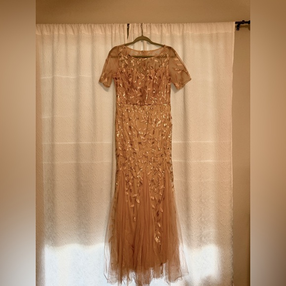 Ever Pretty Sequin Gold Maxi Dress - Picture 3 of 8